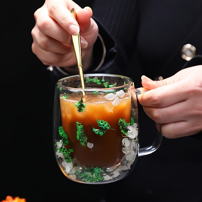 Aesthetic Dried Flower Mug