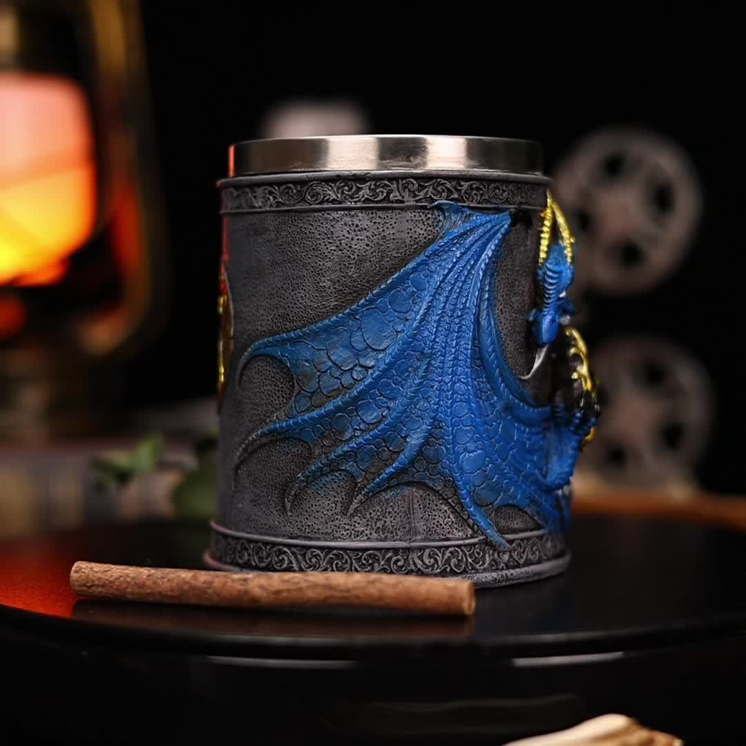Bar-Ready Dragon Mug