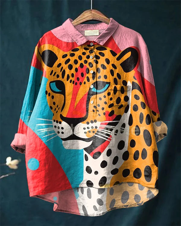 Simba | Leopard Art T-Shirt