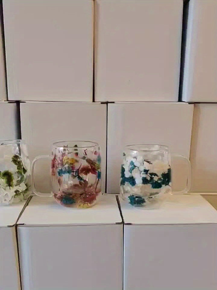 Aesthetic Dried Flower Mug