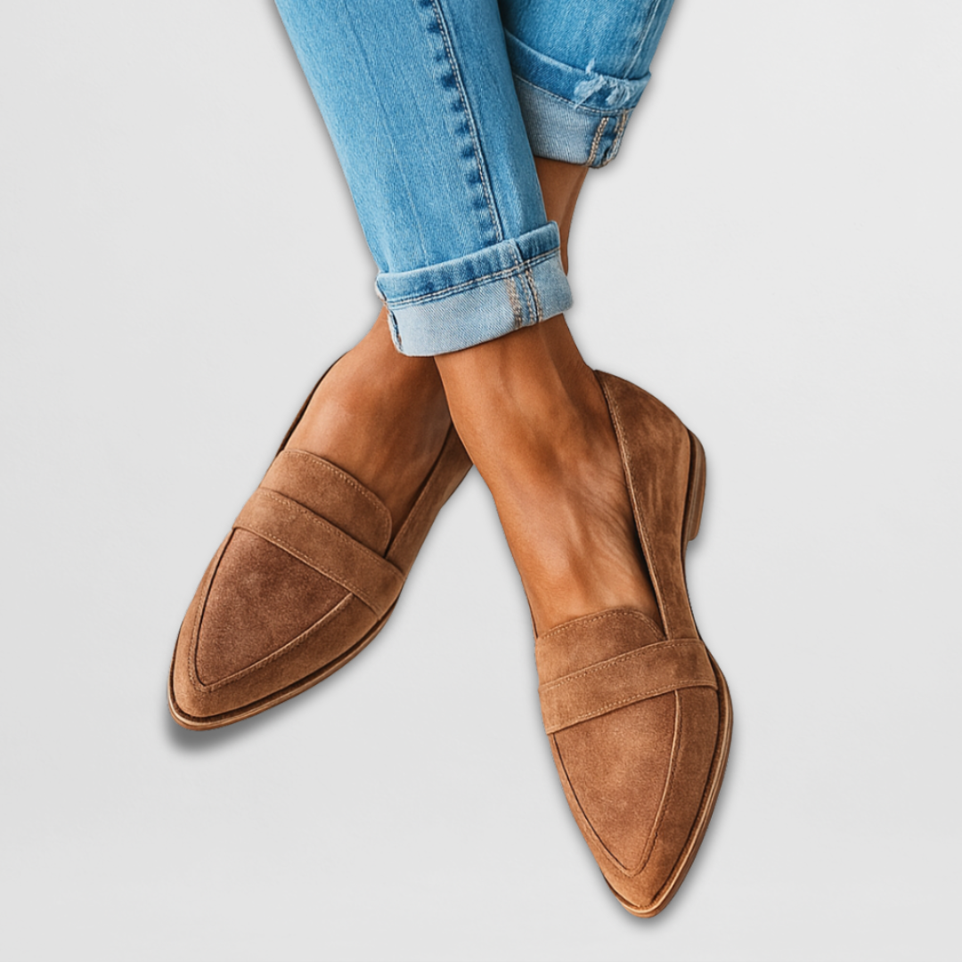 Nadia - Luxe Suede Loafers