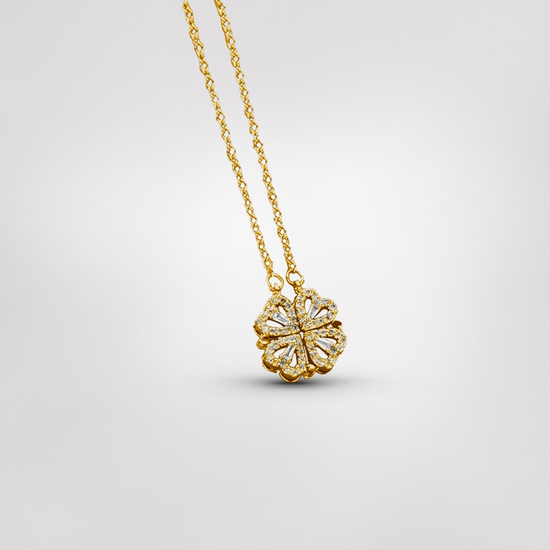 Clover Necklace – Embrace Luck, Love, and Trust