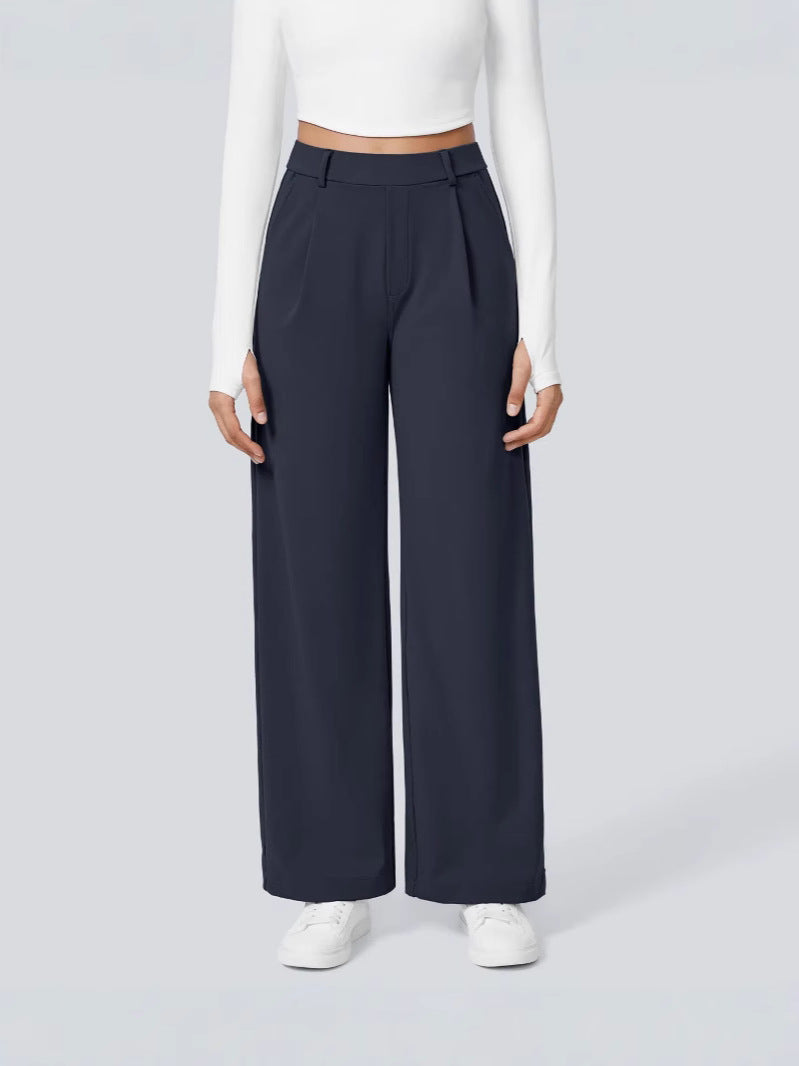 Slim Fit Straight-Leg Pants