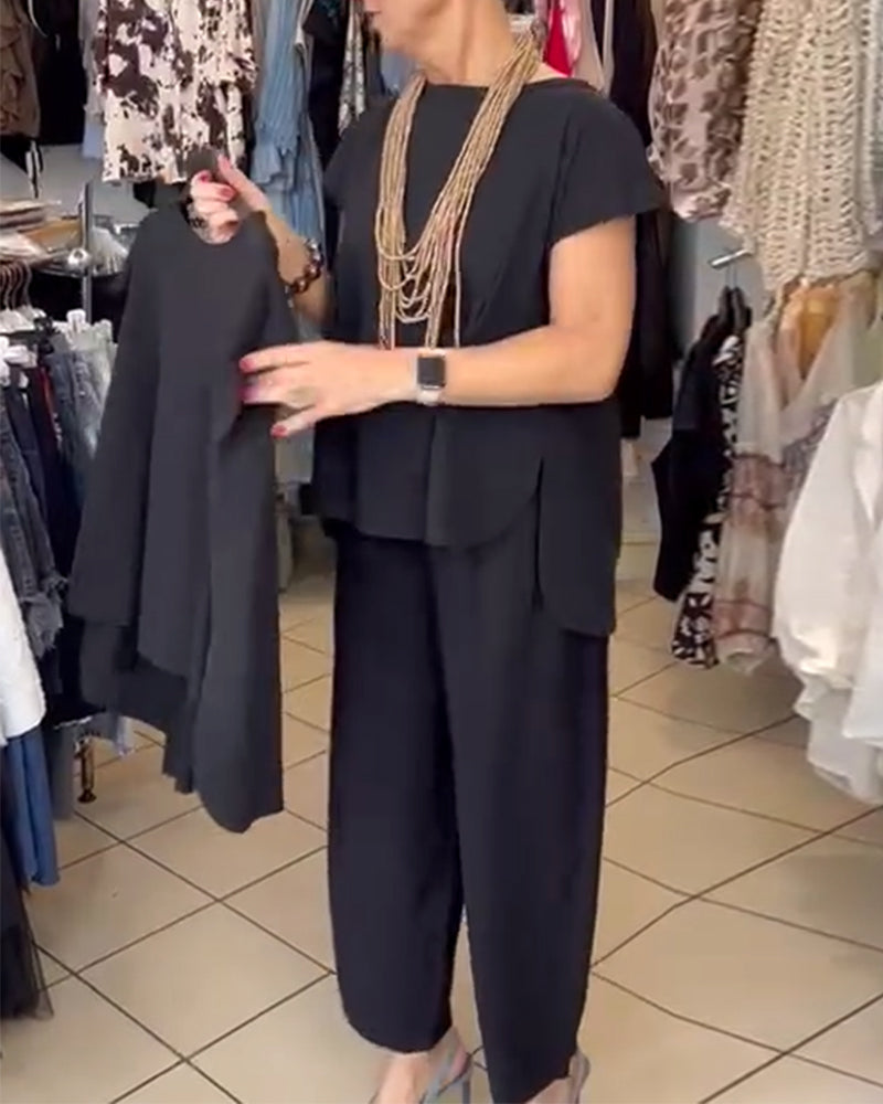 Luna™ | Everyday Solid Color Street Style Top