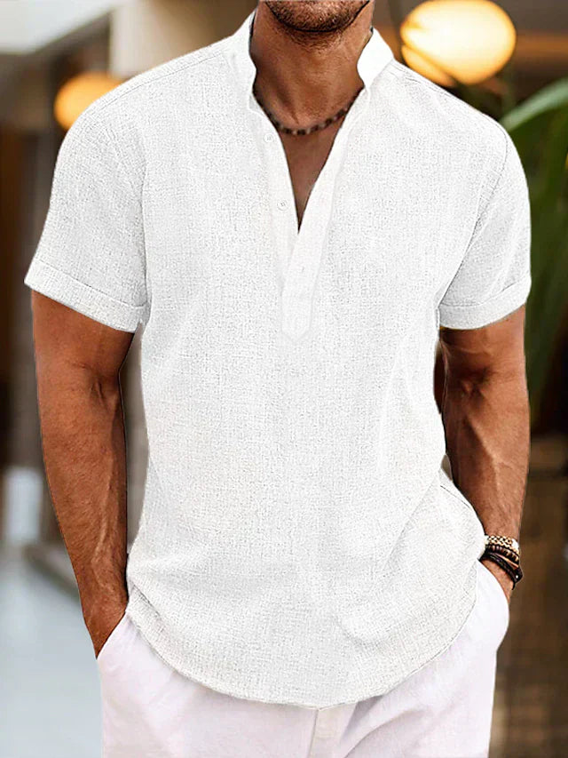 Silas Men’s Linen Summer Shirt