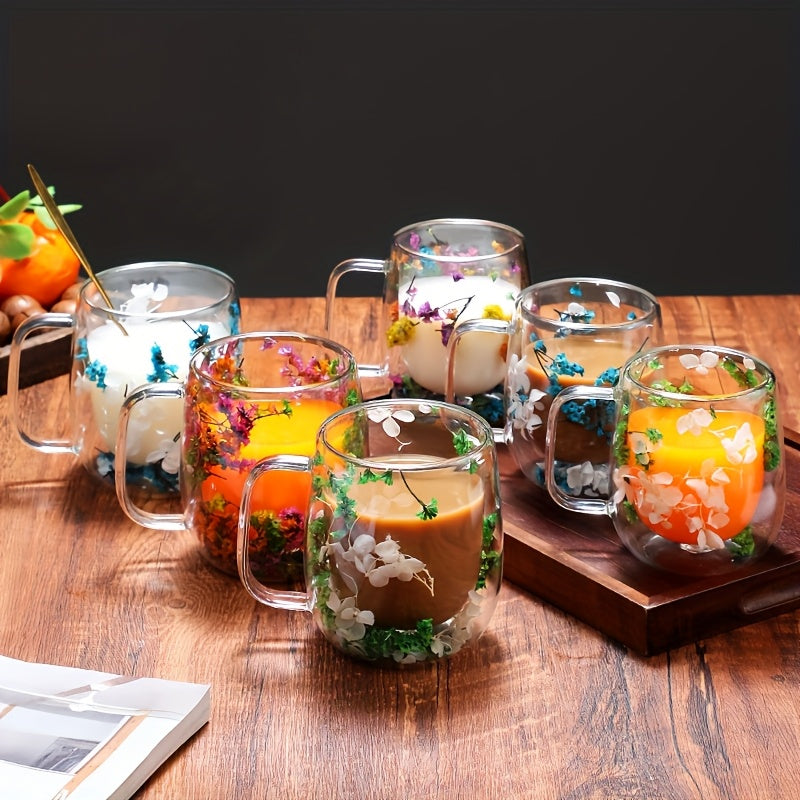 Aesthetic Dried Flower Mug
