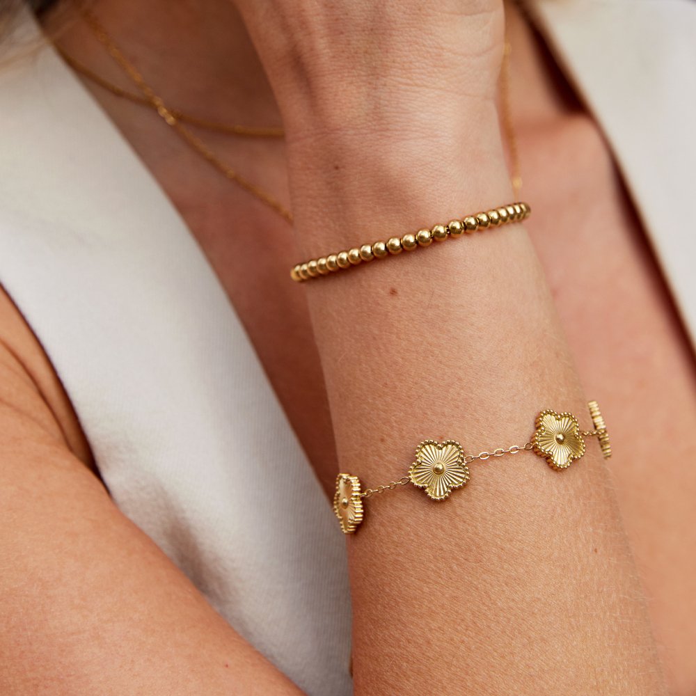 Fortune Charm Golden Bracelet