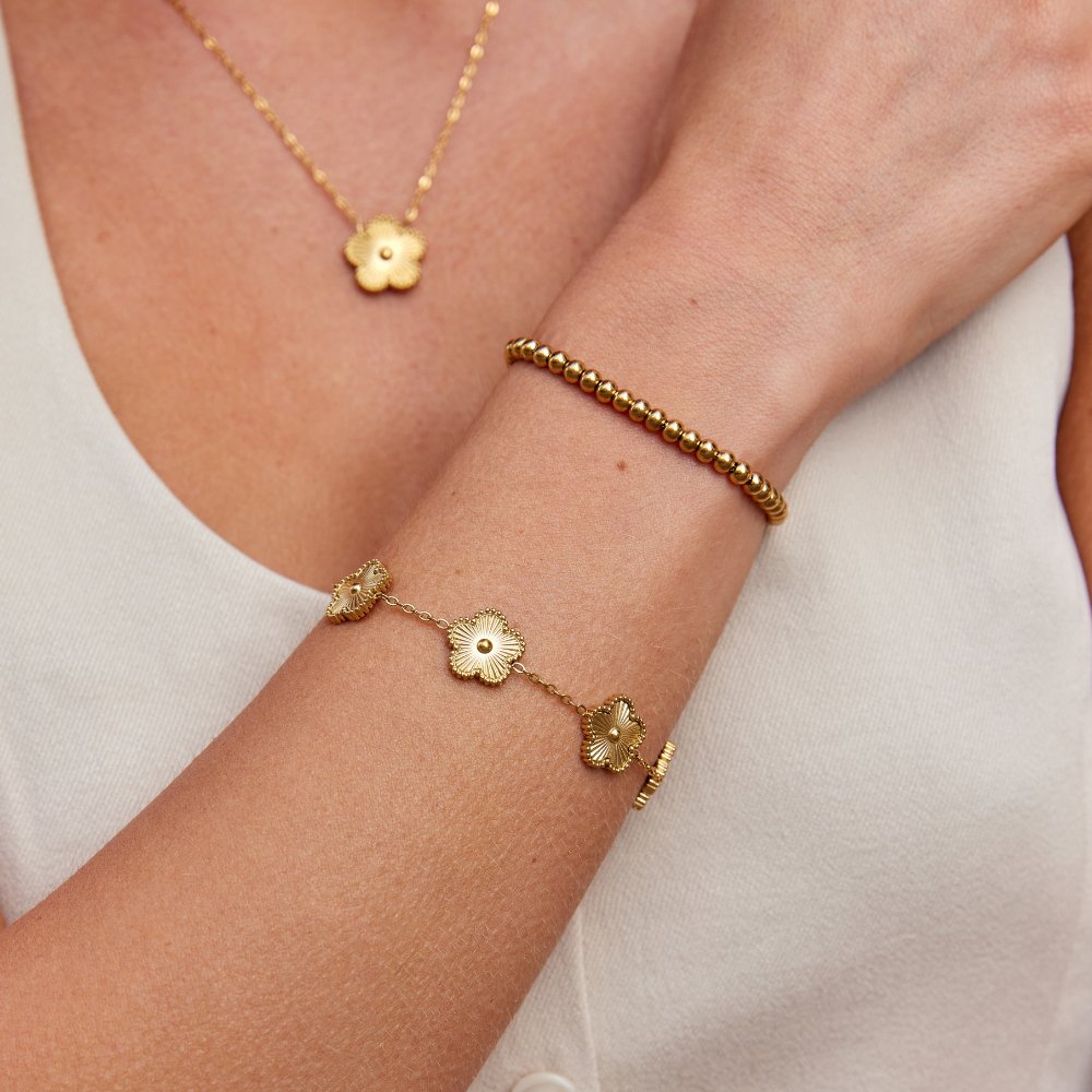 Fortune Charm Golden Bracelet