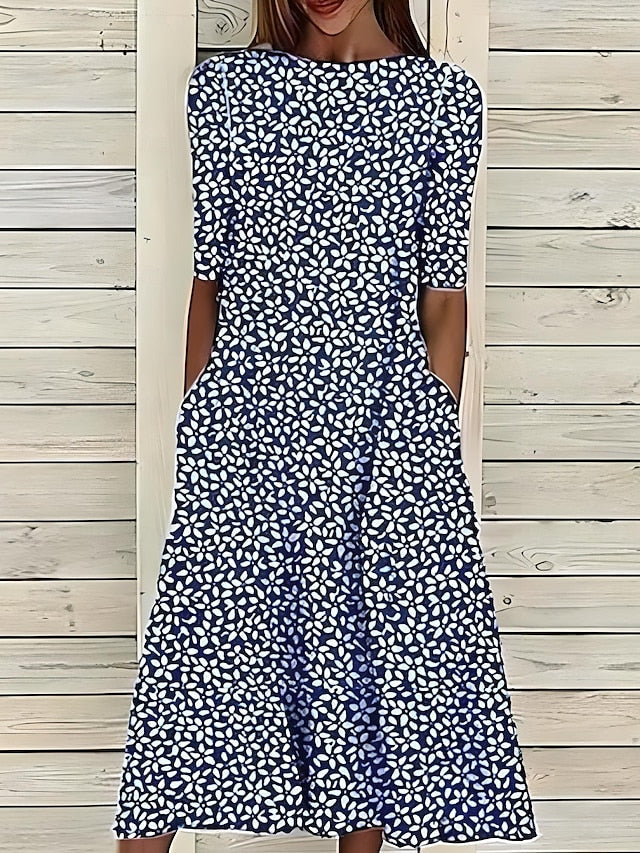 Annie | Floral Pattern Dress