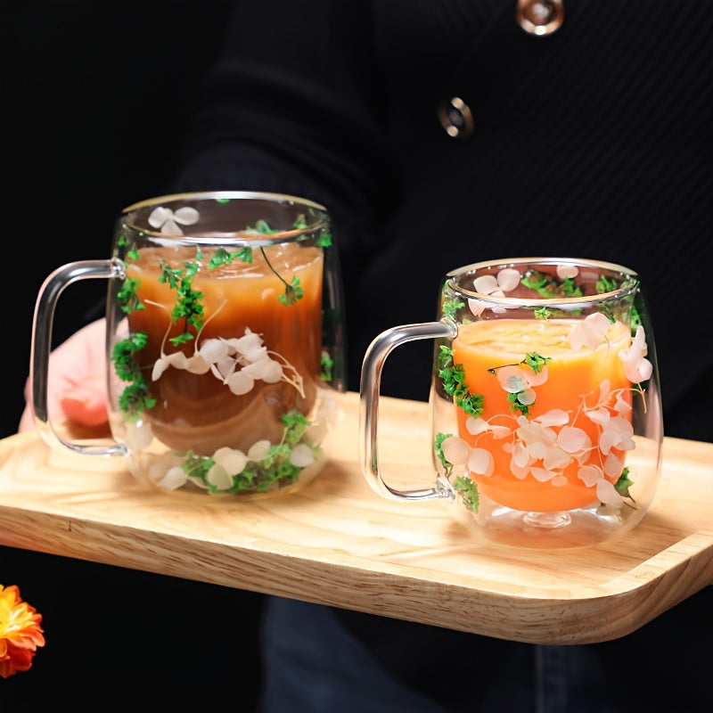 Aesthetic Dried Flower Mug