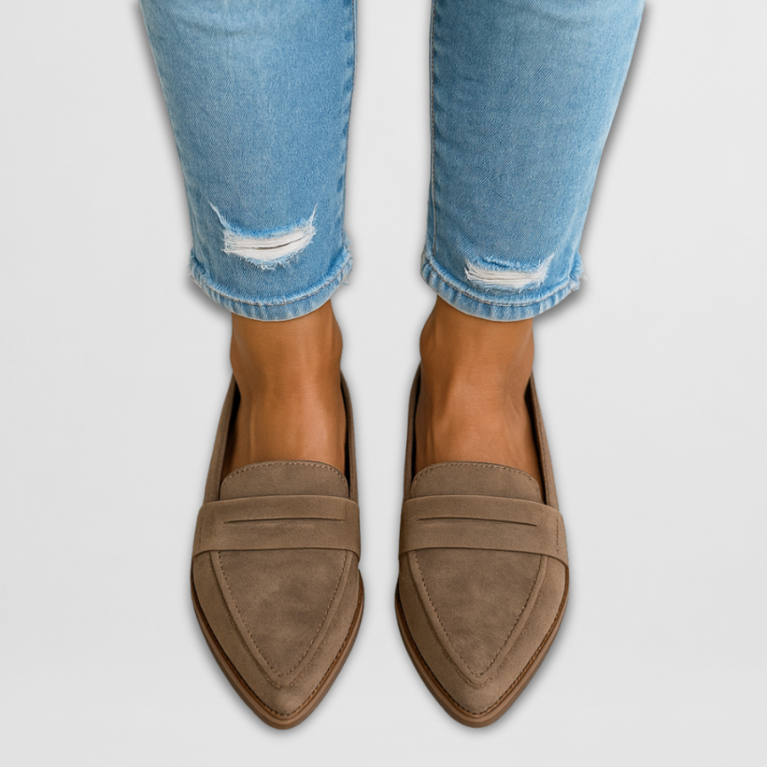 Nadia - Luxe Suede Loafers