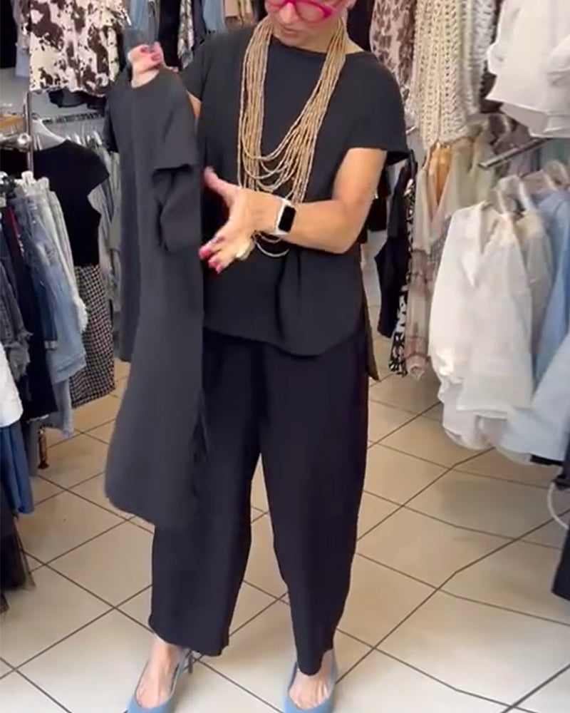 Luna™ | Everyday Solid Color Street Style Top