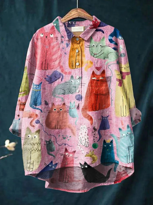 Sakura | Cat Art T-Shirt