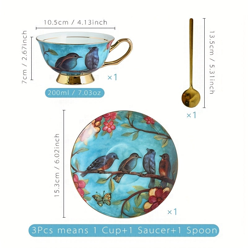 Christmas Elegant Tea Set