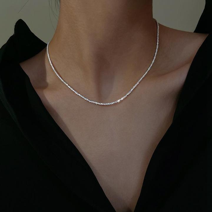 Celestial Silver Necklace Collection