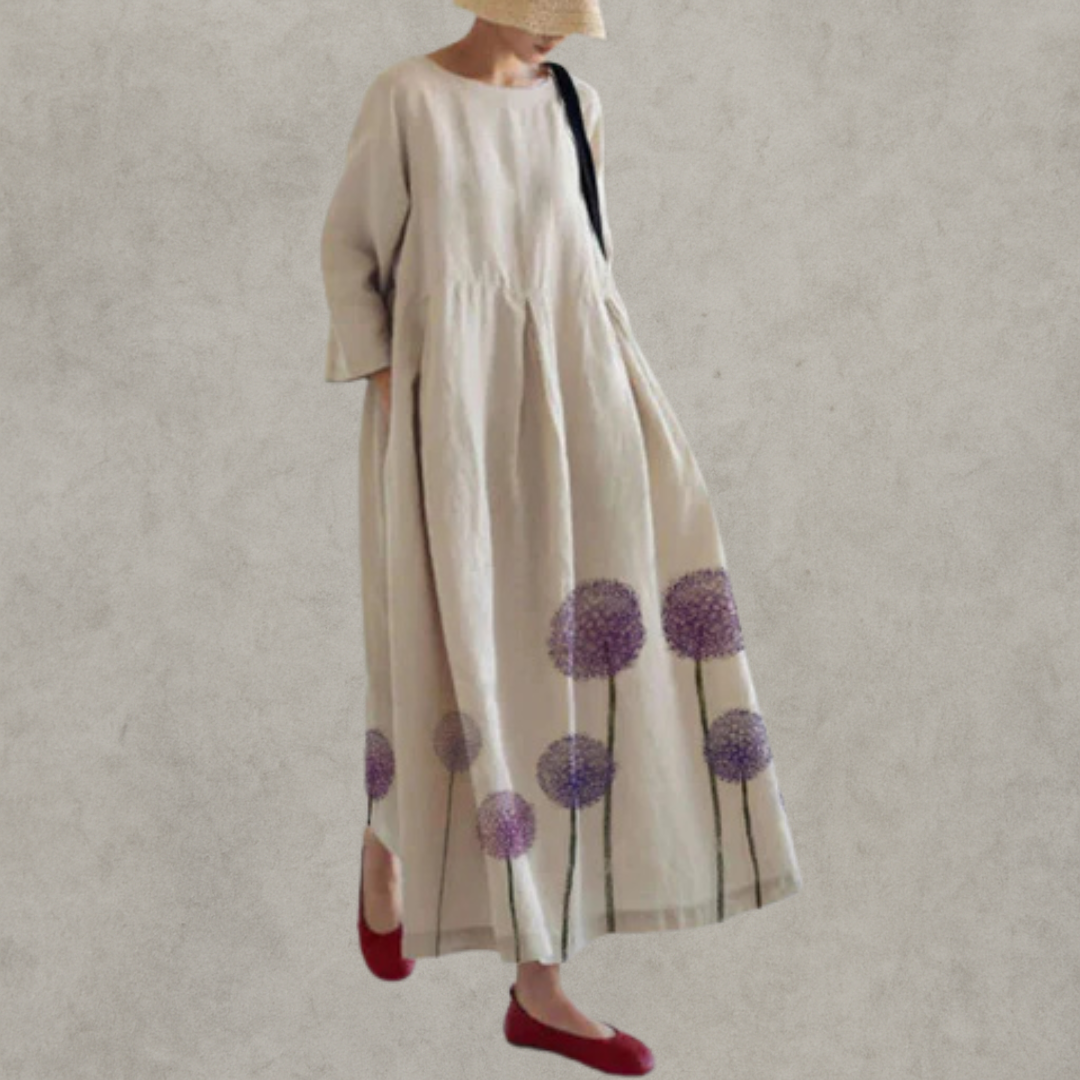 Ylisse™ | Patchwork Dress with Pockets