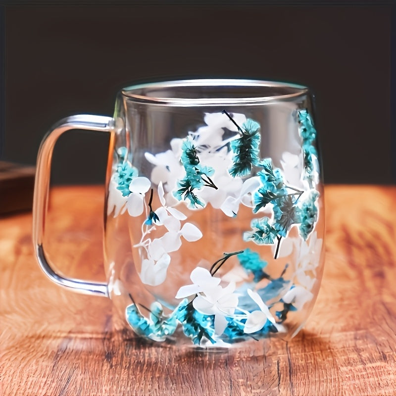 Aesthetic Dried Flower Mug