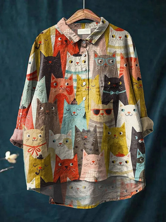 Sheela | Cat Art T-Shirt