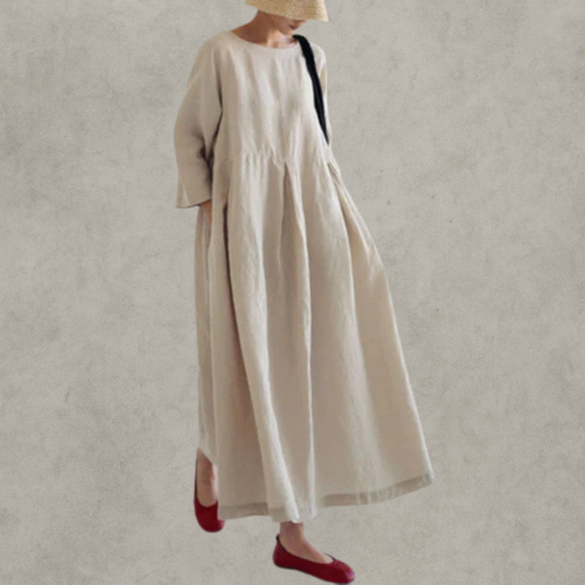 Aprilia™ | Patchwork Dress with Pockets