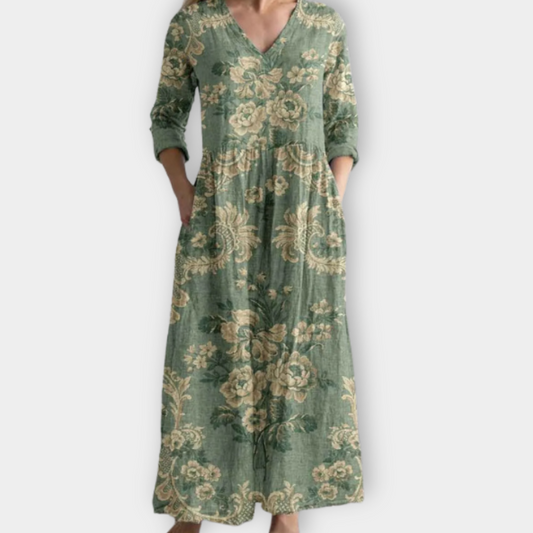 Beltrada | Soft premium fabric boho maxi dress