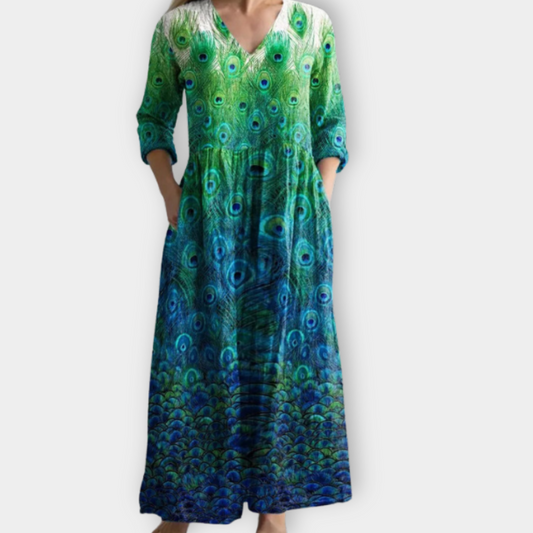 Wendelina | Soft premium fabric boho maxi dress