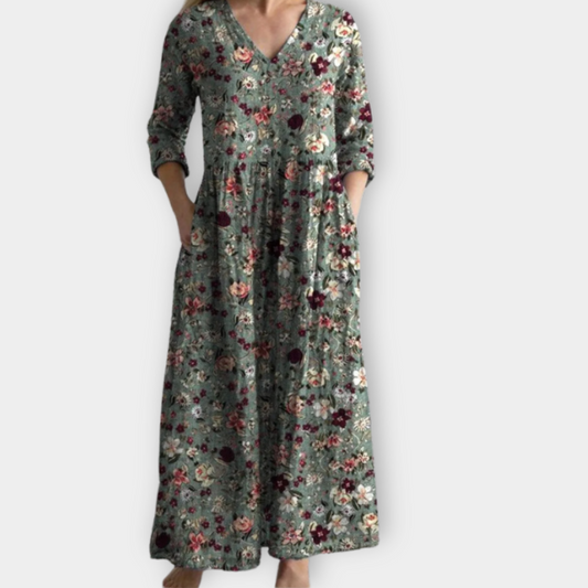 Nordea | Soft Premium Fabric Boho Maxi Dress