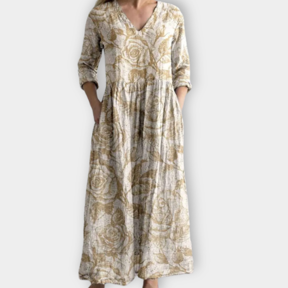 Unda | Soft premium fabric boho maxi dress