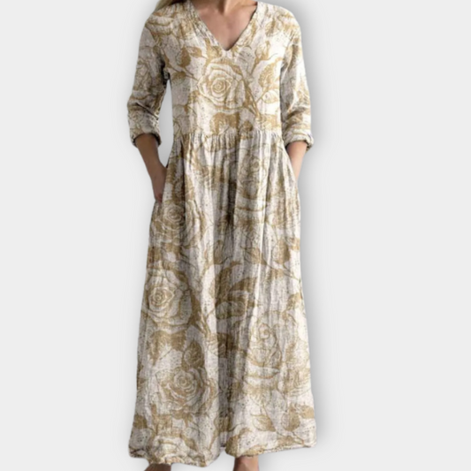 Unda | Soft premium fabric boho maxi dress
