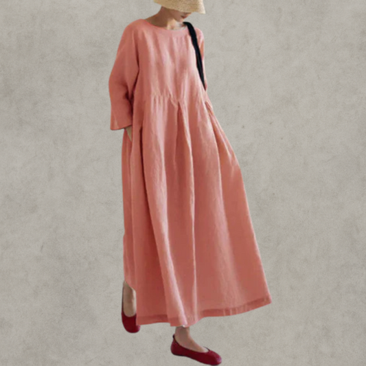 Cresselle™ | Patchwork Dress with Pockets
