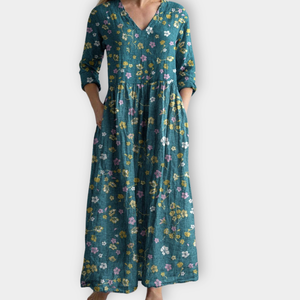 Zinnia | Soft premium fabric boho maxi dress