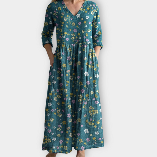 Zinnia | Soft premium fabric boho maxi dress