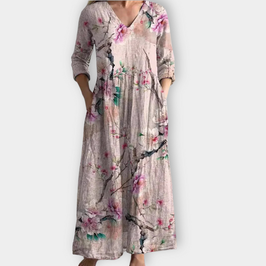 Radegunda | Soft premium fabric boho maxi dress