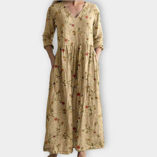 Marzena | Soft premium fabric boho maxi dress
