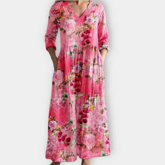 Ysora | Soft Premium Fabric Boho Maxi Dress