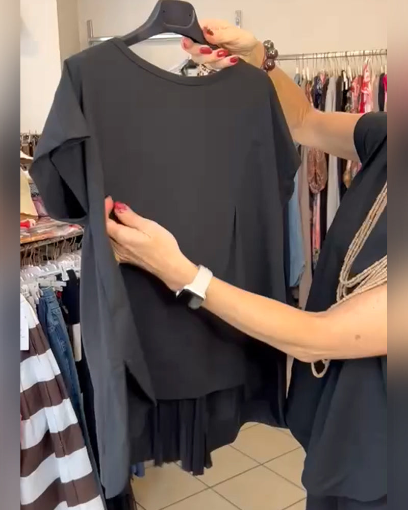 Luna™ | Everyday Solid Color Street Style Top