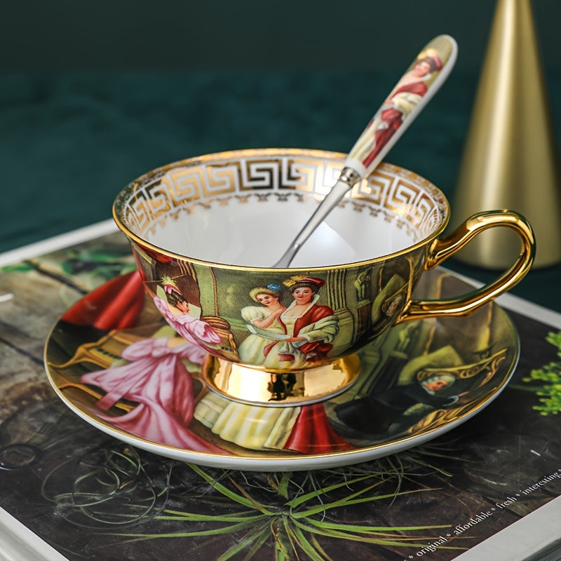 European Vintage Tea & Coffee Set