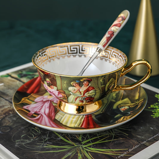 European Vintage Tea & Coffee Set