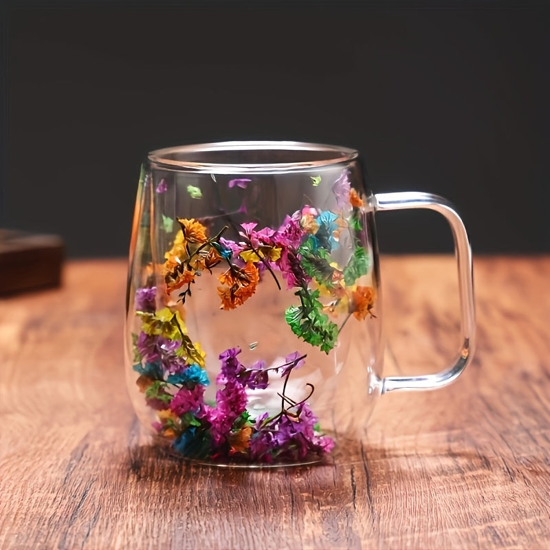 Aesthetic Dried Flower Mug