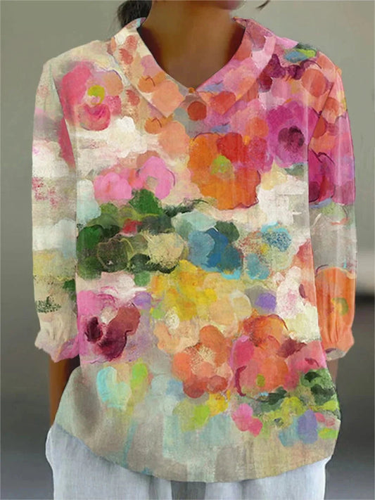 Vintage Colorful Blouse