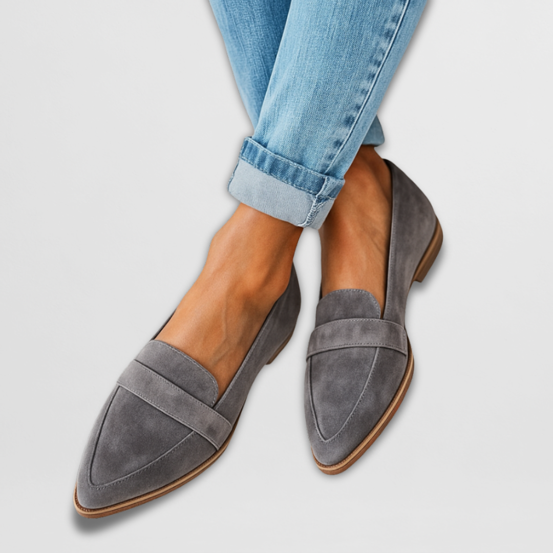 Nadia - Luxe Suede Loafers