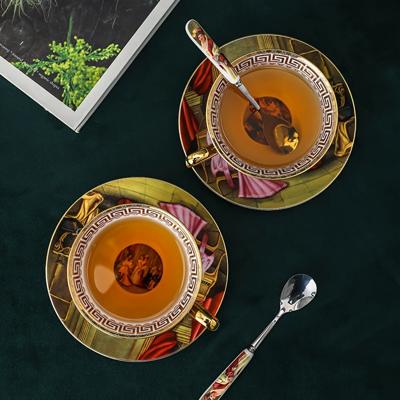European Vintage Tea & Coffee Set