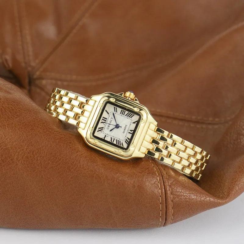 Isabella Vintage Watch – Timeless Elegance in Gold or Silver