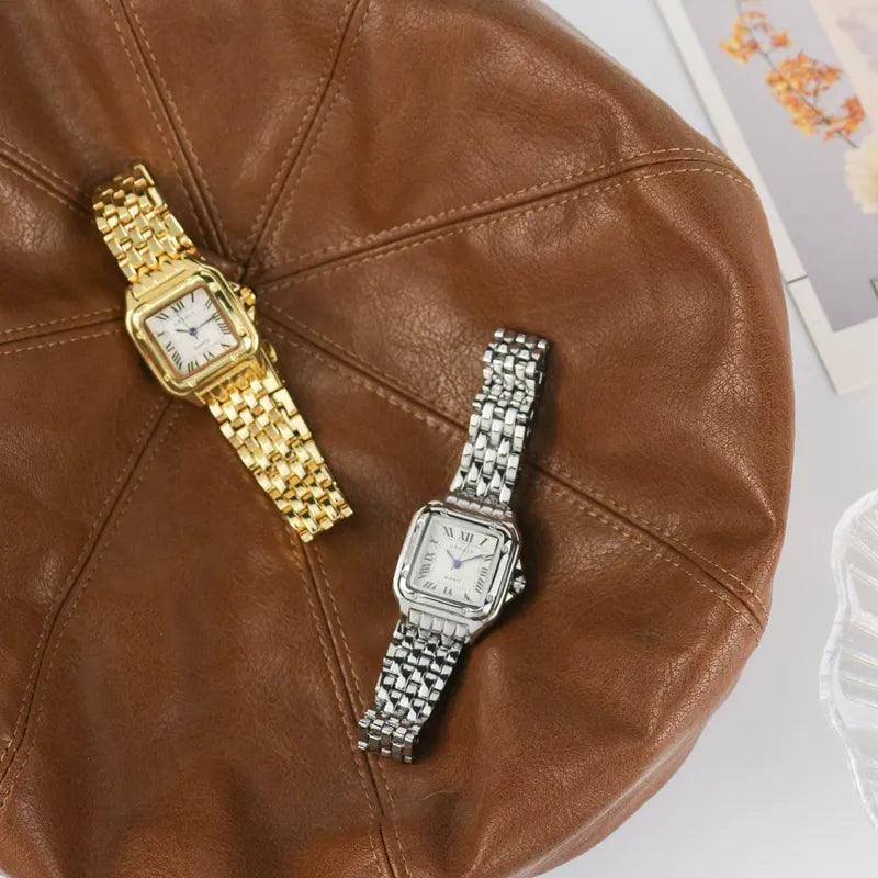 Isabella Vintage Watch – Timeless Elegance in Gold or Silver