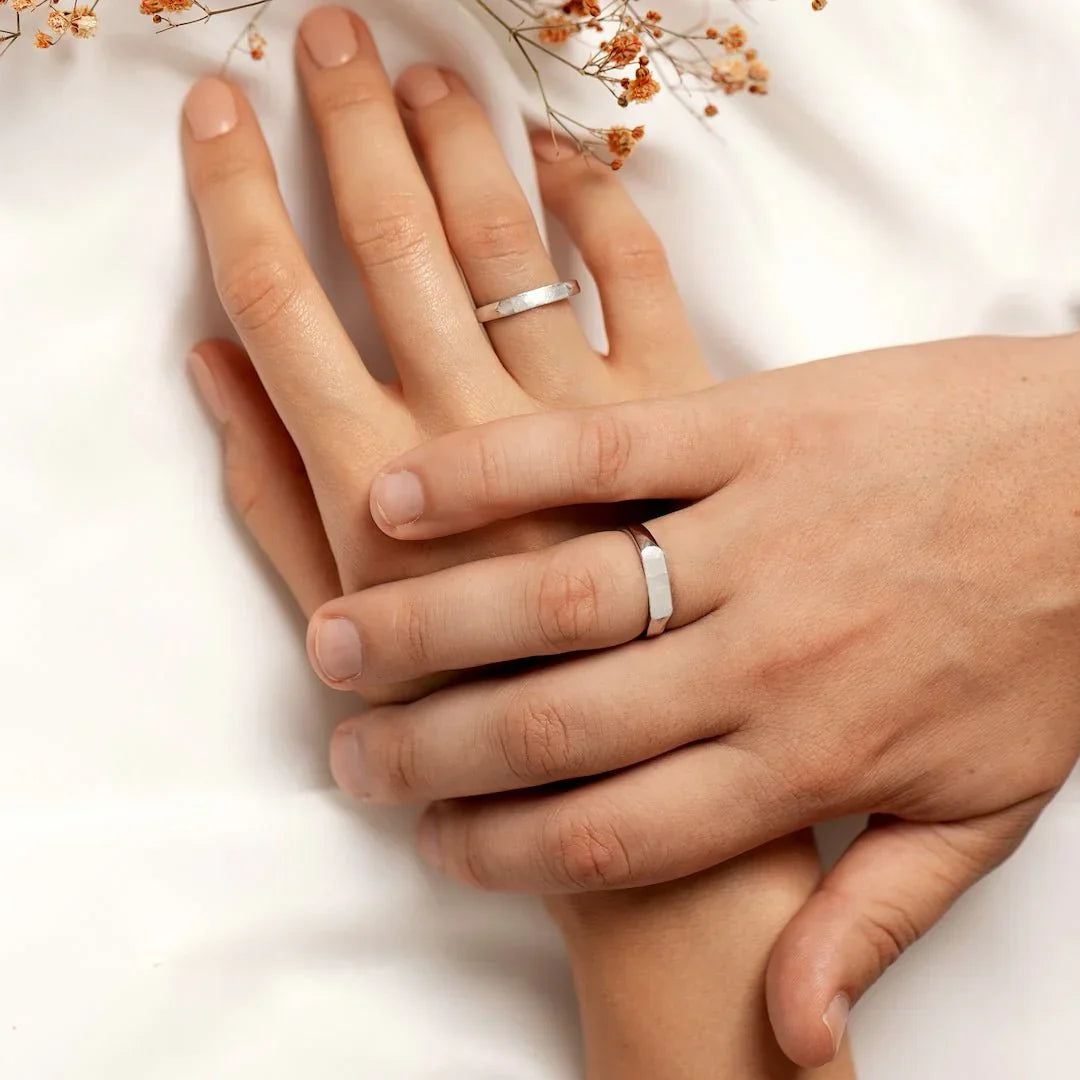 LumiLove Sculpted Rings