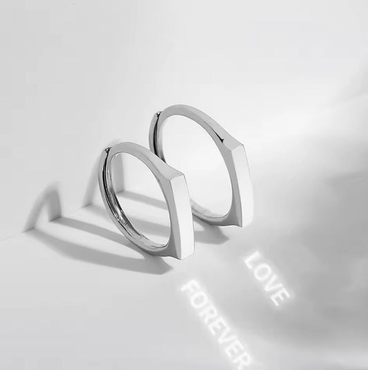 LumiLove Sculpted Rings