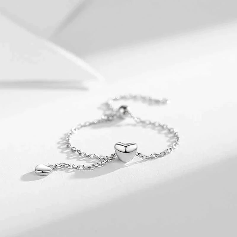 Adjustable Heart Tassel Ring – Whimsical & Romantic