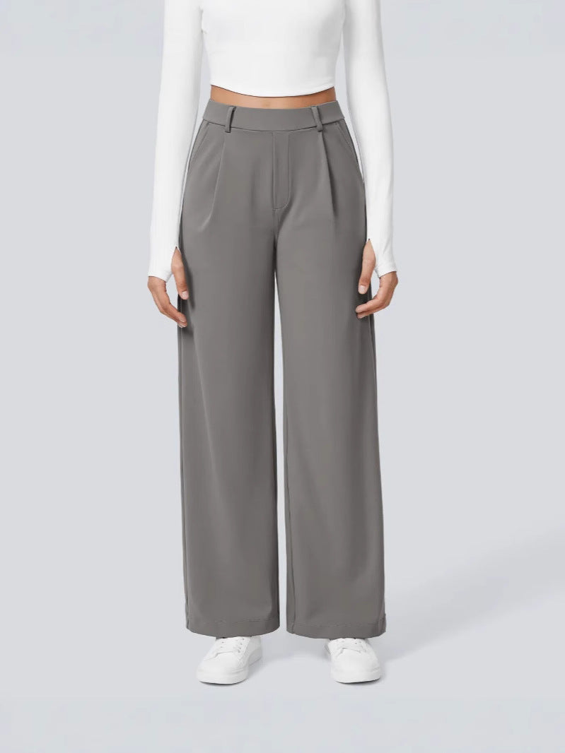 Slim Fit Straight-Leg Pants
