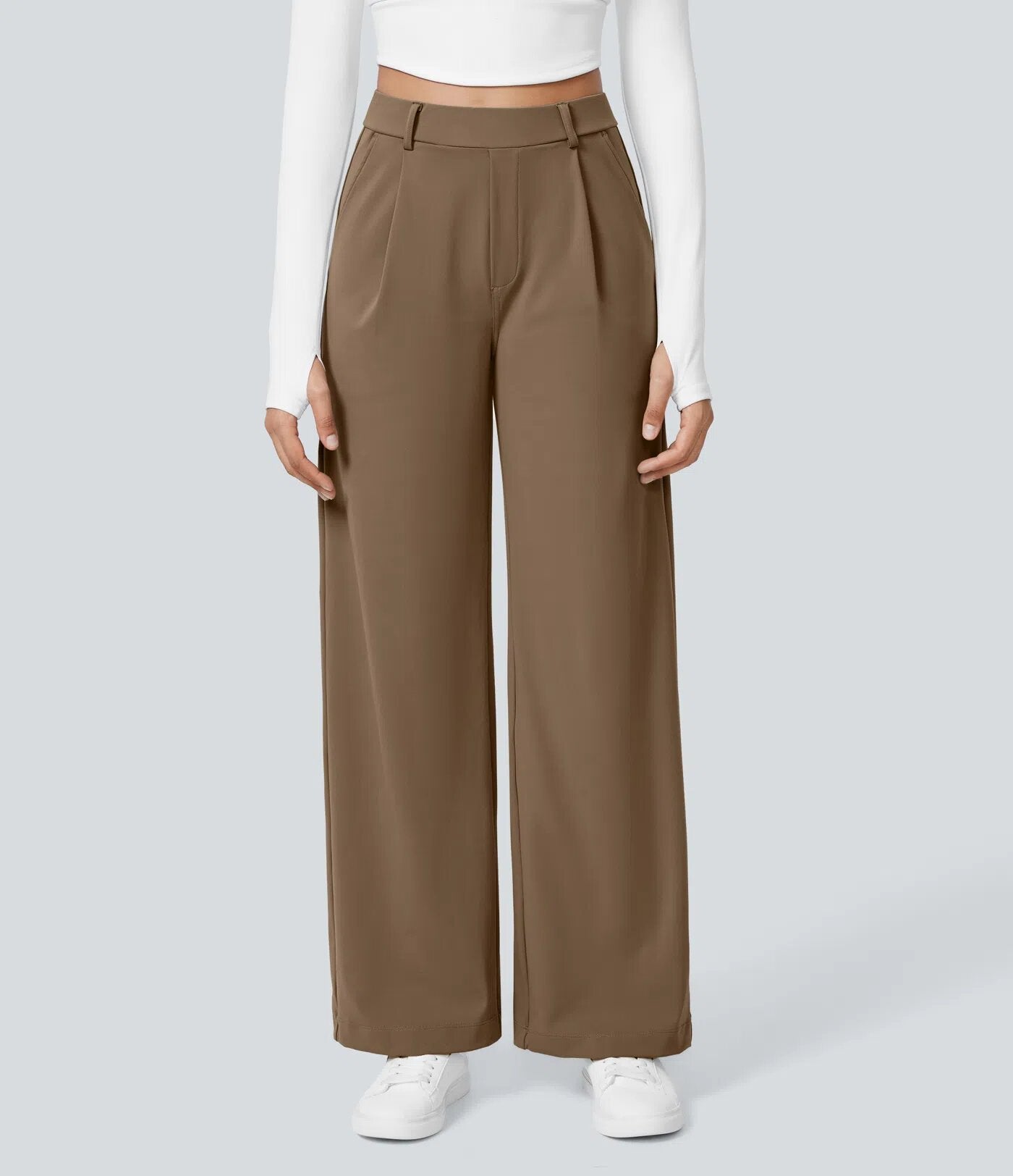 Slim Fit Straight-Leg Pants