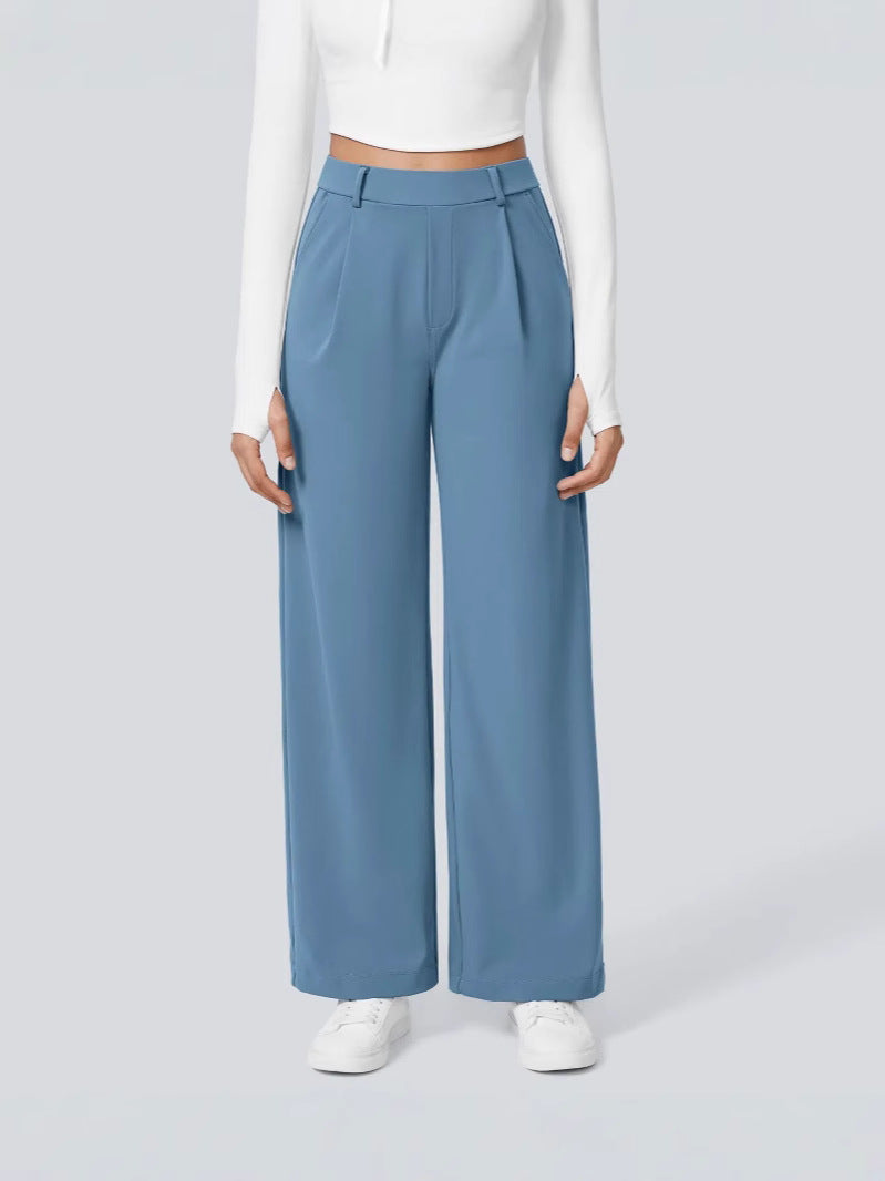 Slim Fit Straight-Leg Pants
