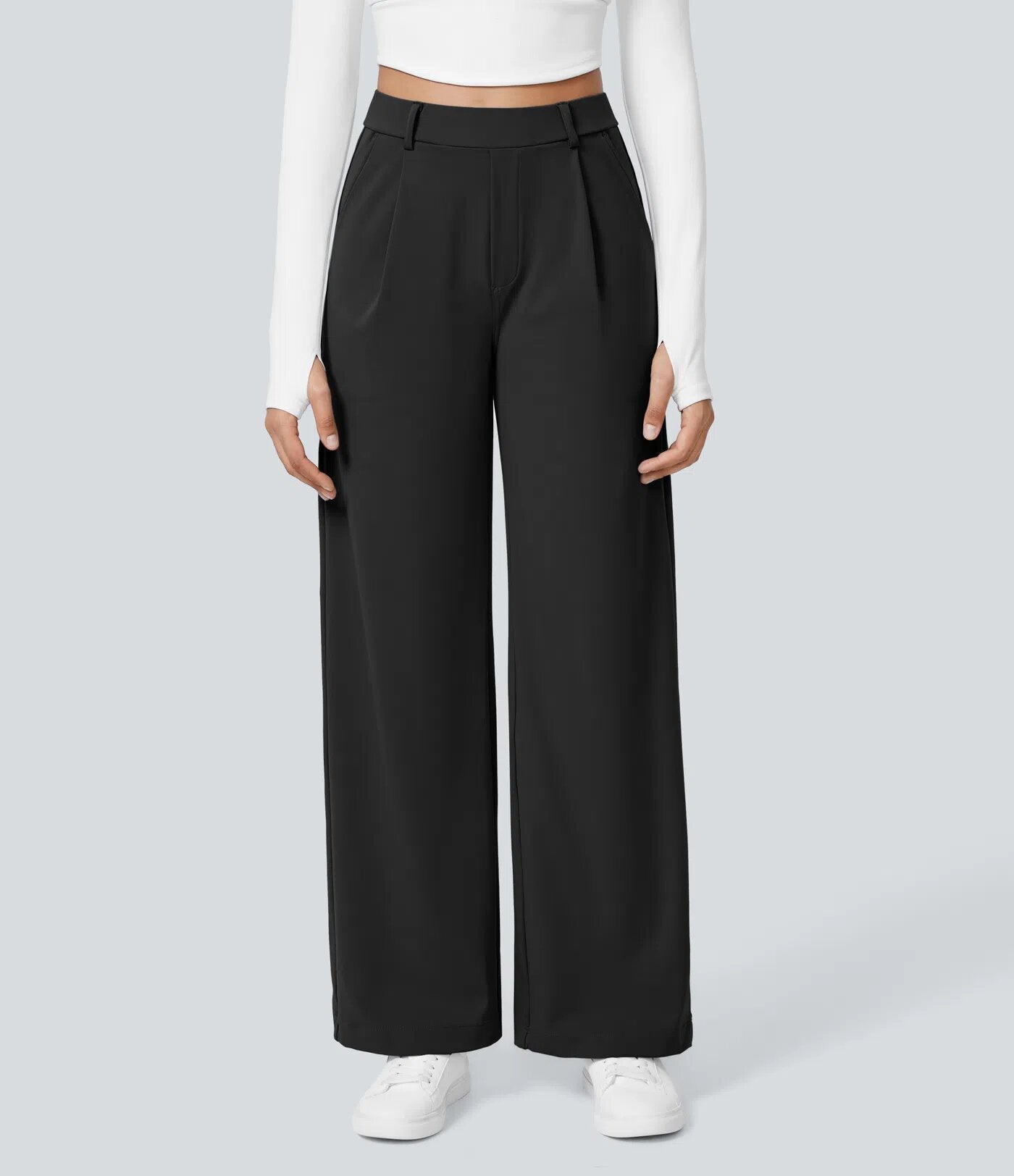 Slim Fit Straight-Leg Pants